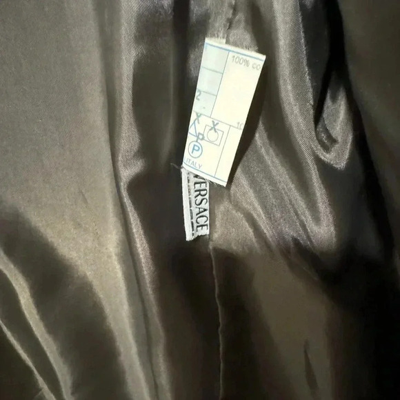 Versace Green Corduroy Sport  Jacket - Picture 5 of 12